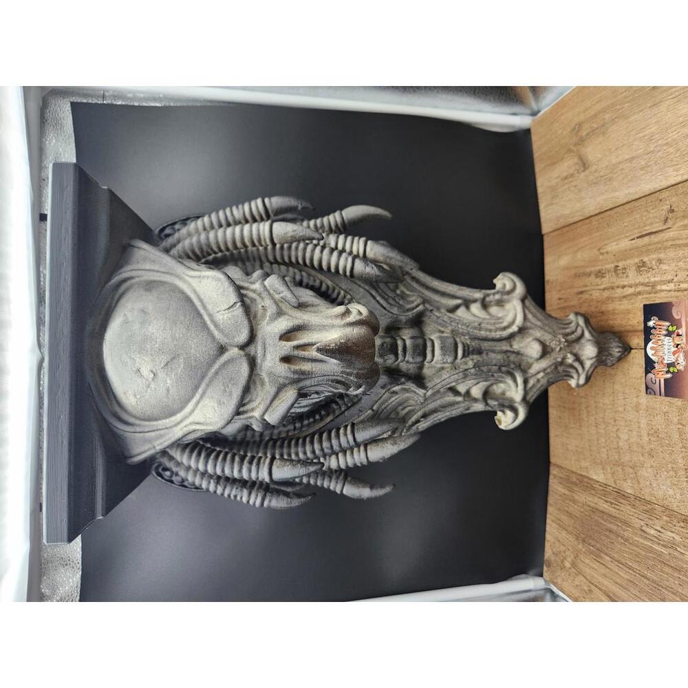 Predator Hanger Wall Shelf - Aliens Movie Room Prop - Game Room Decor - Dad Gift